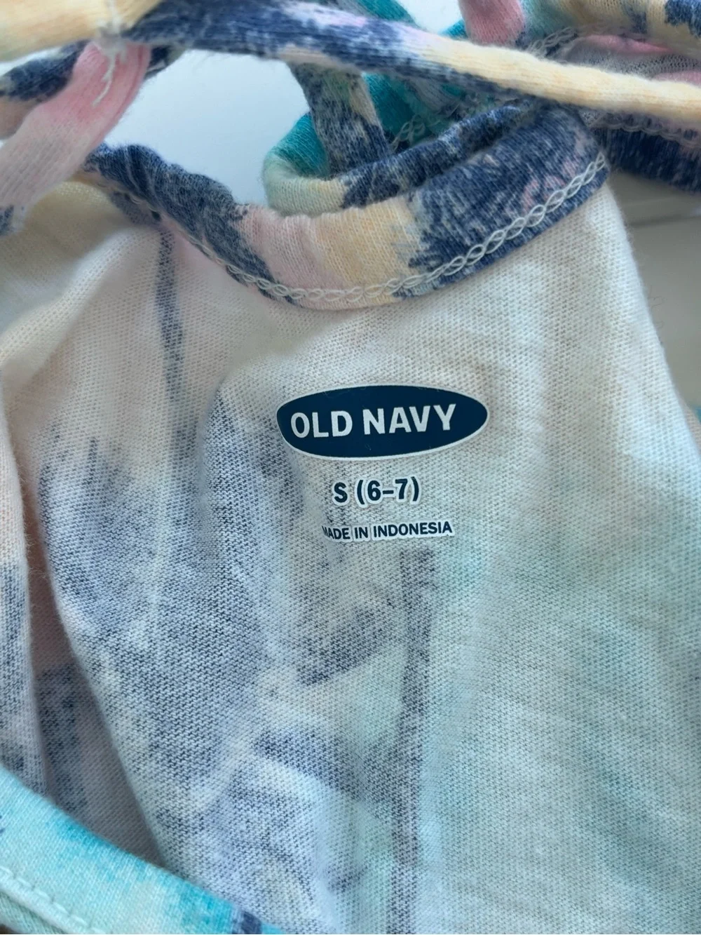 Old Navy girls tropical dress
